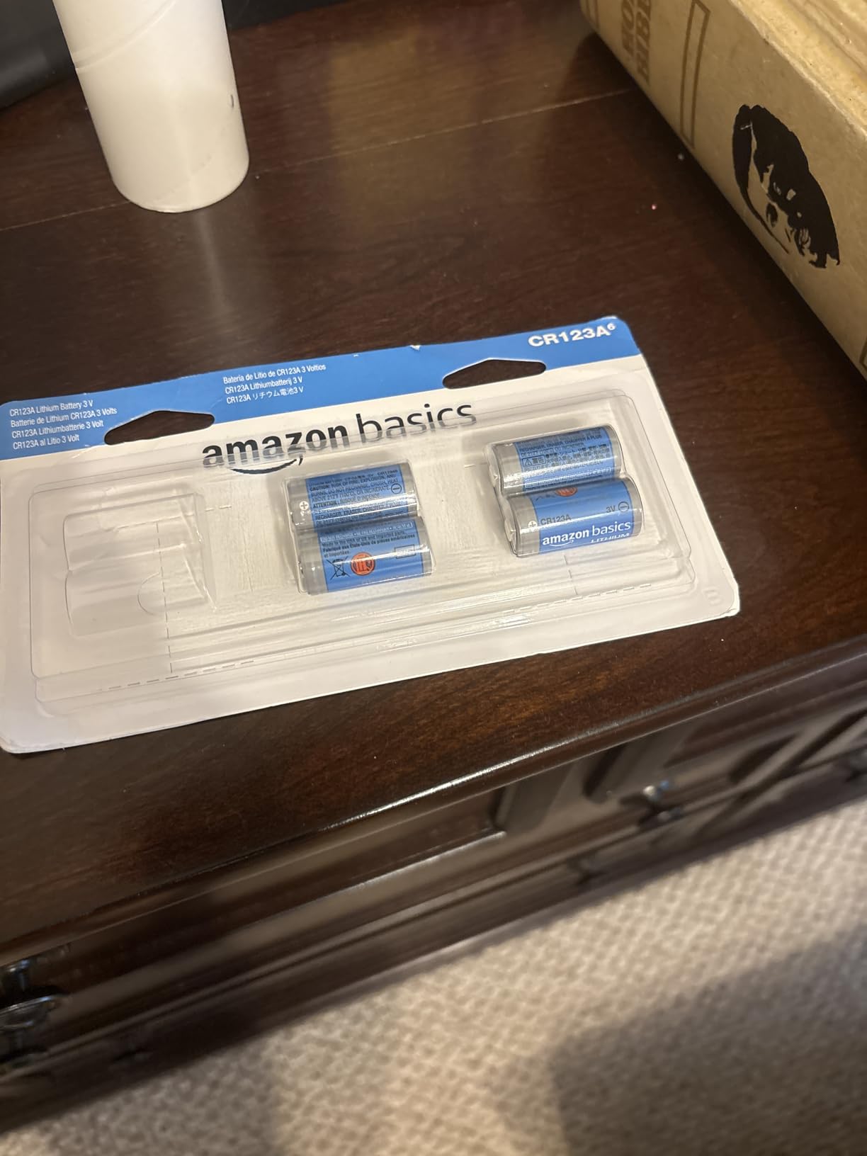 Foto recensione cliente sulla batteria CR123A 1